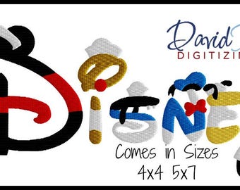 1 dollar design on website DCL Disney Cruise Line Embroidery Design 5x7 in 9 formats-Instant Download-DTDigitizing Ship Sailor Nautical