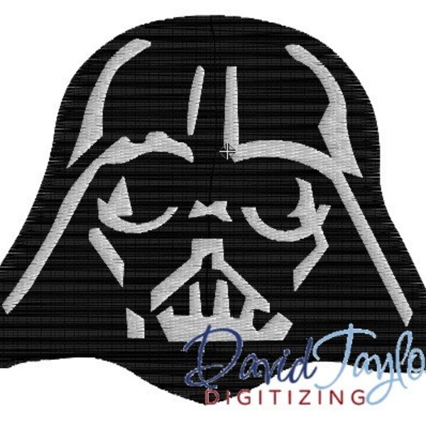 Darth Vader Birthday Applique Design Etsy