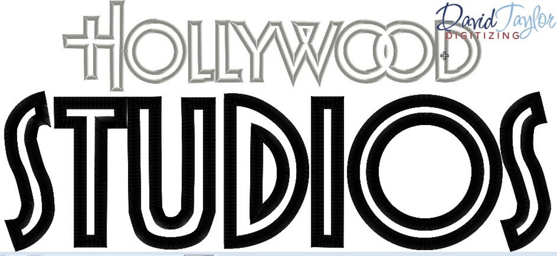 Hollywood Studios Logo 4x4 5x7 and 6x10 in 9 Formats Etsy