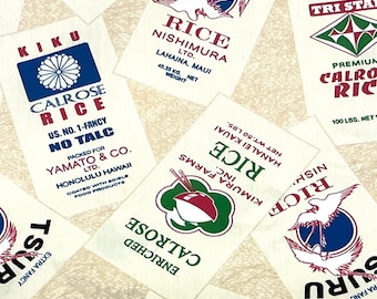 Rice Cotton fabric Sold by Fat Quarter