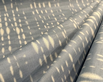 Sold by fat quarter cut  Shibori cotton light  blue lines  All Cotton Ships from USA