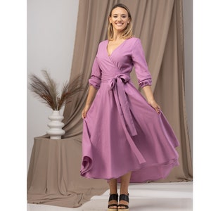 Berry Color Dress Etsy UK