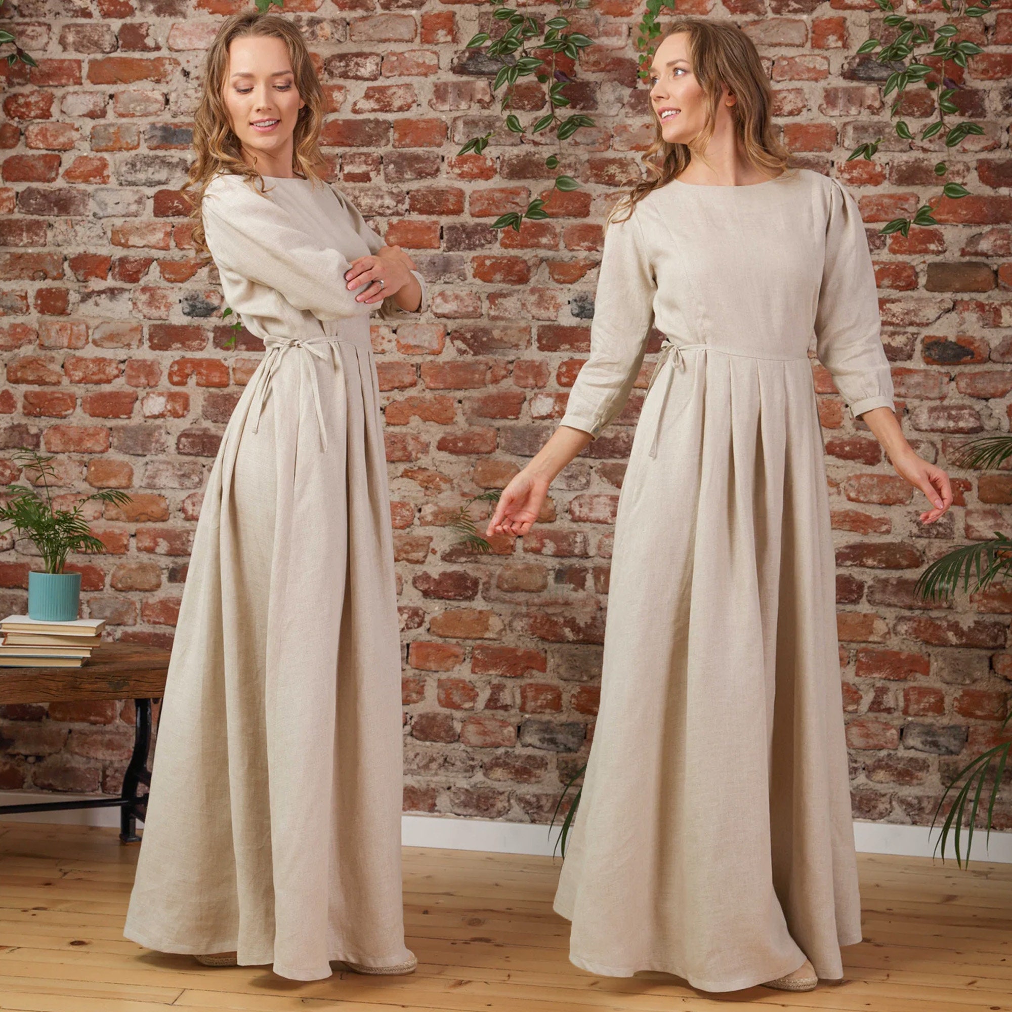 knee length dresses for ladies Alex modest midi dress in dusty lilac – JanieLanie main image 1
