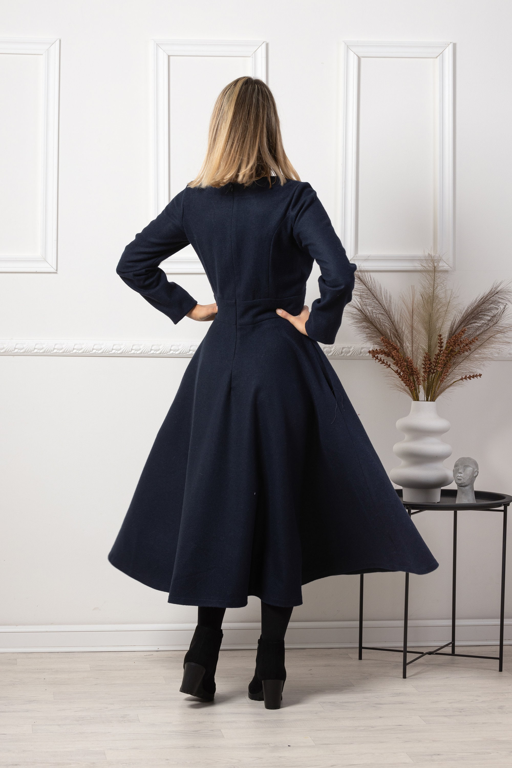 navy blue modest dress Dark Navy Modest Modest Dresses
