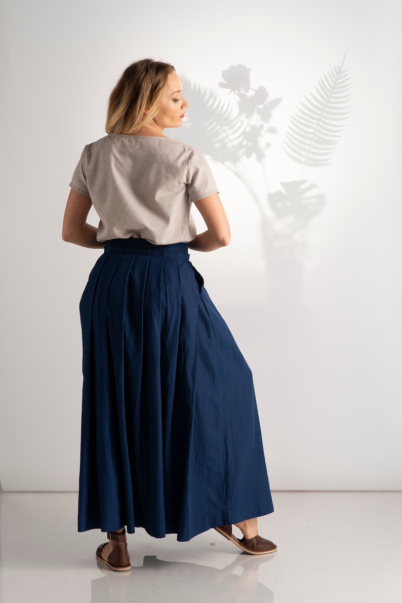linen maxi