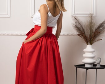 【n.VB】KL High Count SASH BELT SKIRT n.VB】KL High Count SASH BELT SKIRT