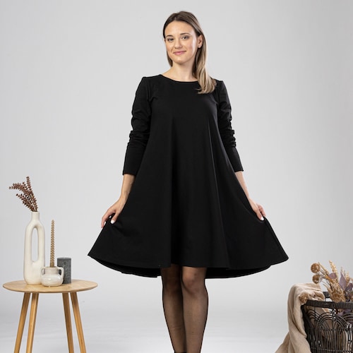 little black dress plus size Dark In Love Womens Gothic Lolita Bleeding Cross Mini Dress main image 1