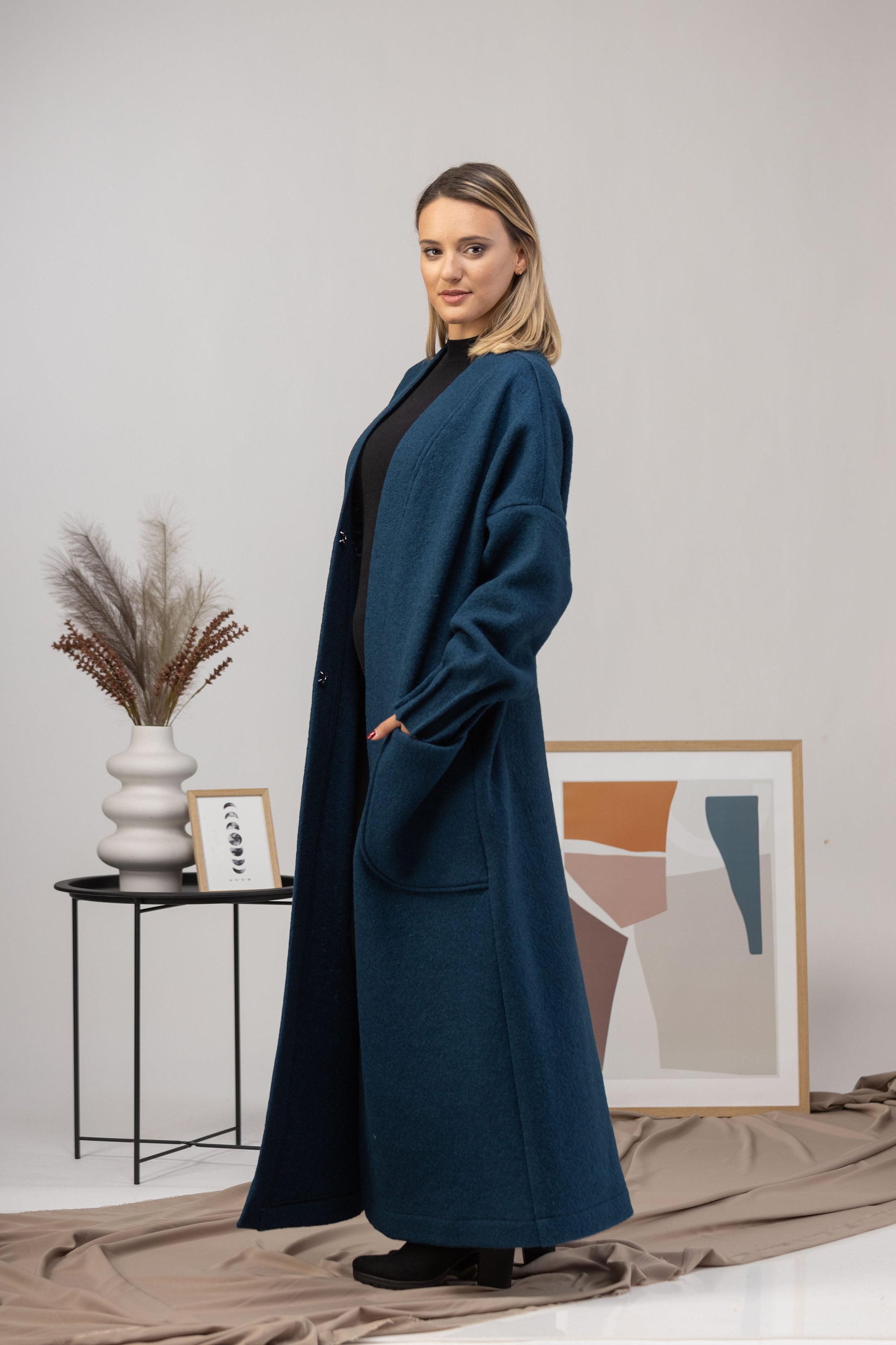 新品・未使用タグ付きENFOLD WAVE CARDIGAN WAVE DRAPE CARDIGAN（300HS270