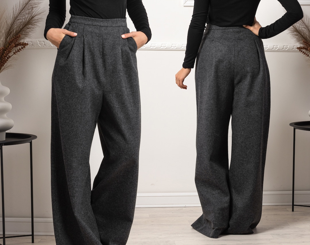 【TOGA】25aw WOOL MOHAIR WIDE PANTS WOOL MOHAIR WIDE PANTS – TOGA ONLINE STORE