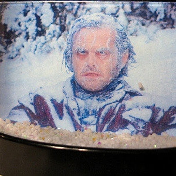 The Shining Snowglobe Jack Nicholson Stanley Kubrick Snow Globe Stephen King