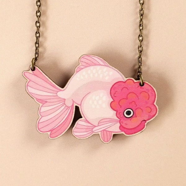 Goldfish Necklace - Etsy