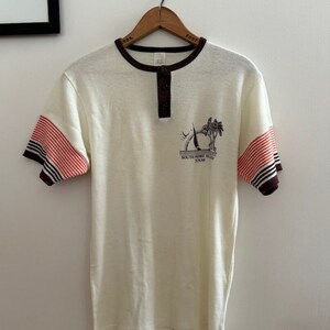 Vintage 1970's South Padre Island, Texas  Souvenir T-Shirt