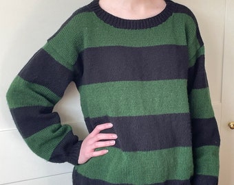 Knitting pattern Simply Striped DK sweater