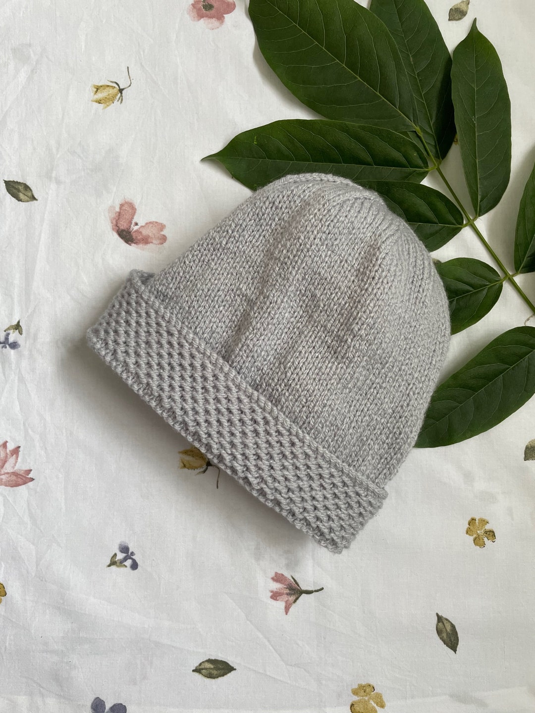 Easy Knitting Pattern DK Beanie Little Loops Pdf Etsy