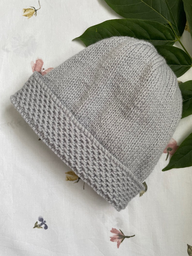 Easy Knitting Pattern DK Beanie Little Loops Pdf - Etsy