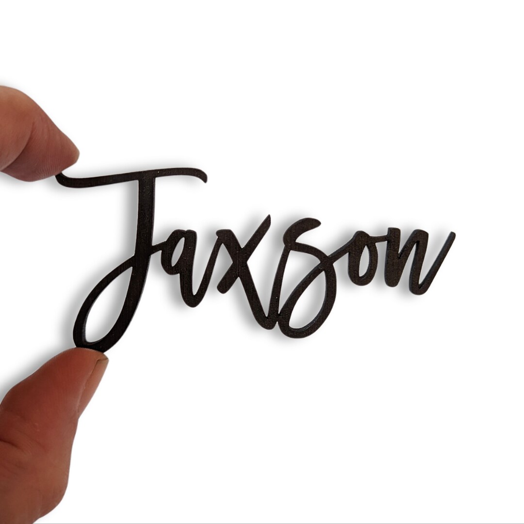 Wood Place Card Wedding Place Card Laser Cut Names Etsy Canada