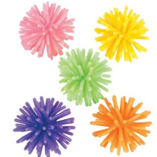 1" Colored Spiky Ball (Small Animal Toy) You Choose the color