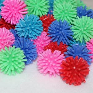 Colored Hedgehog X2  (Small Animal) Toy Ball (2 and you choose the colors you would like)