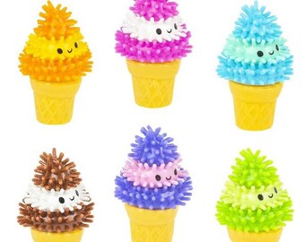 2" Hedgehog Ice Cream Toy