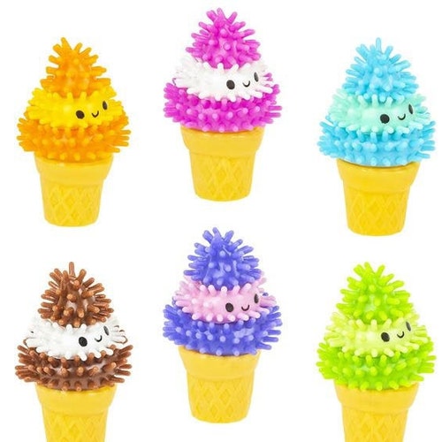 2" Hedgehog Ice Cream Toy