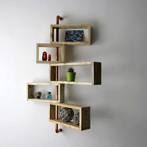 SIGMA Wood Angle Shelf Etsy