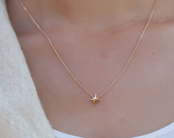 Gold-plated North Star Necklace