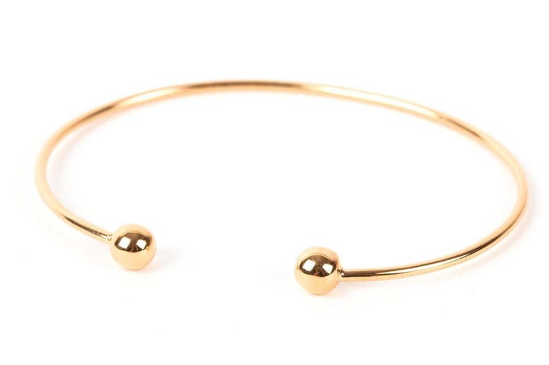 Silver Ombre Ball Cuff