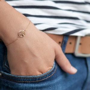 Tree of Life Bracelet Silver or Gold Fill Plaqué or Gold Fill