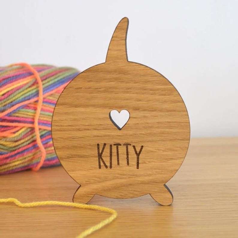 Funny Cats Bum Coasters Cute Cheeky Personalised Wooden Coasters Cat From Behind