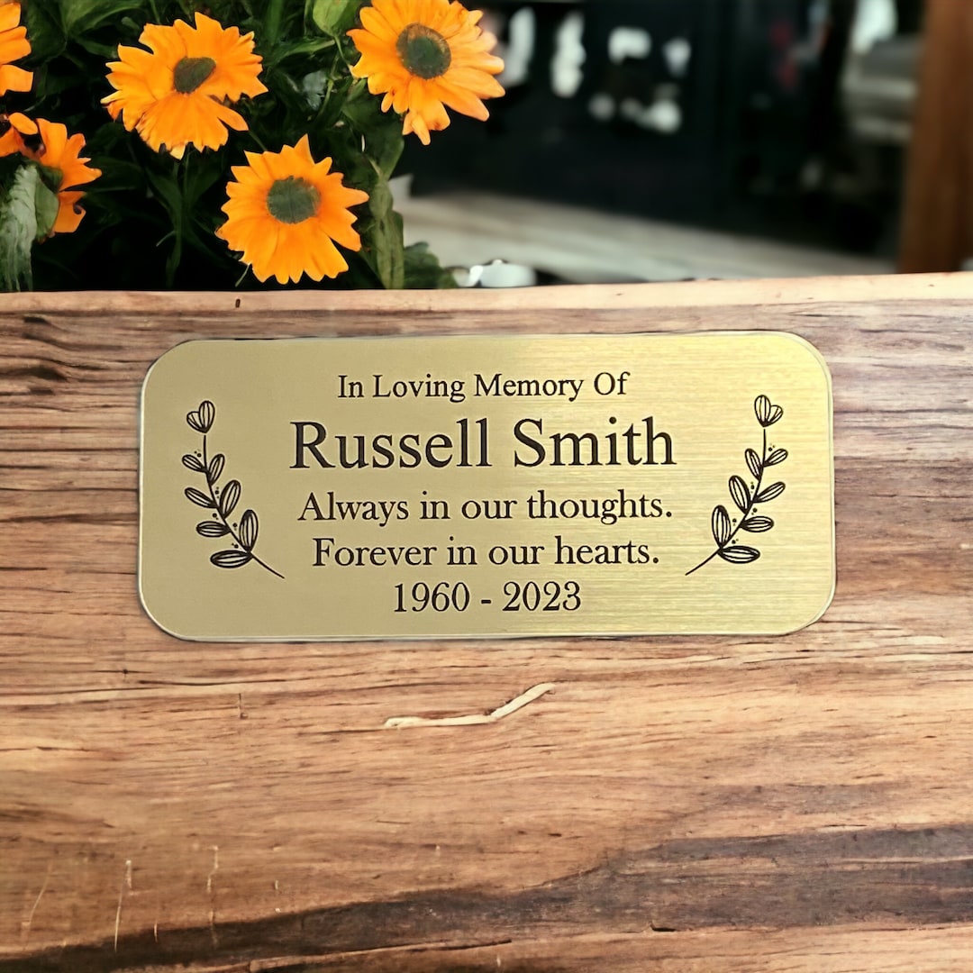 Picture of Memorial Garden Plaques - Metal Designs