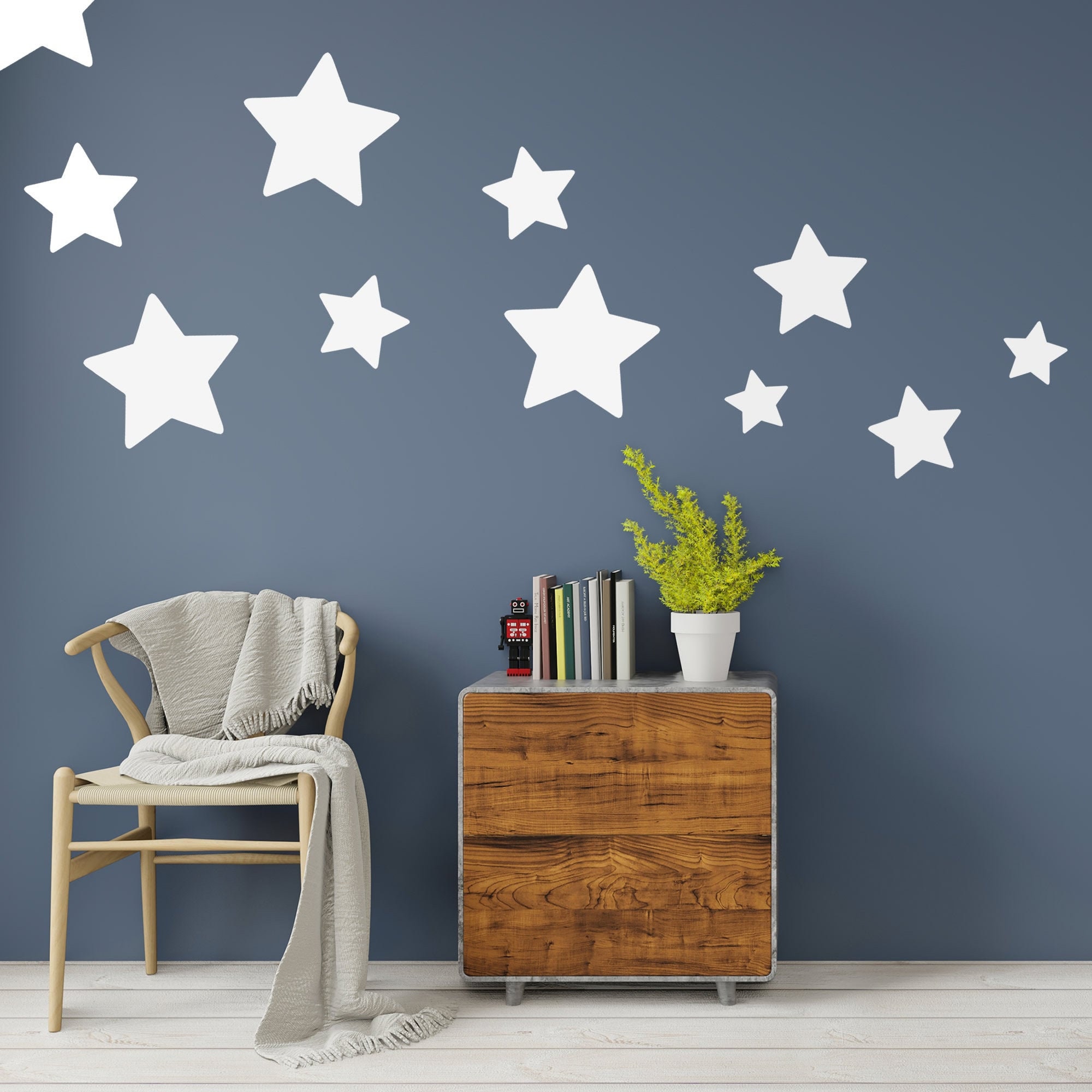 Star Wall Stencil Kit  Star Stencils for Painting Walls – My Wonderful  Walls