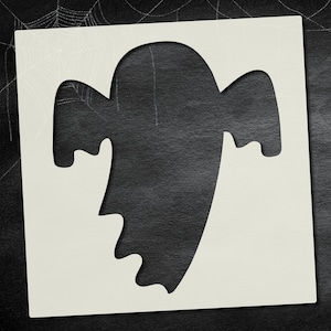 Gruselige Geist Schablonen Große Kleine Halloween förmige Schablone - viele Designs