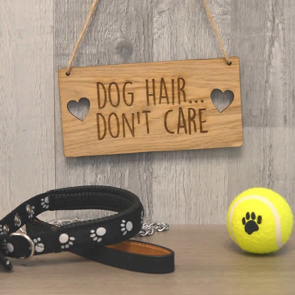Dog Hair Dont Care Sign Etsy