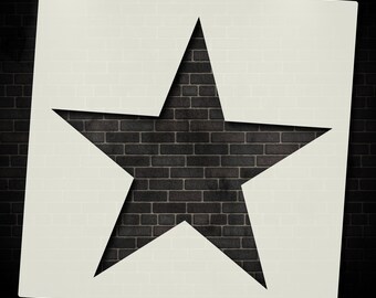 Star Shaped Wall Stencil - Stars Shape Stencils Craft DIY Livingroom Bedroom Decorating