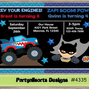 superhero monster trucks toys