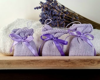 Lavender Bags - Handmade Eco-Friendly Lavender Sachets for Relaxation, Natural Aromatherapy Sachets, Lavender Bags for Calming Scents