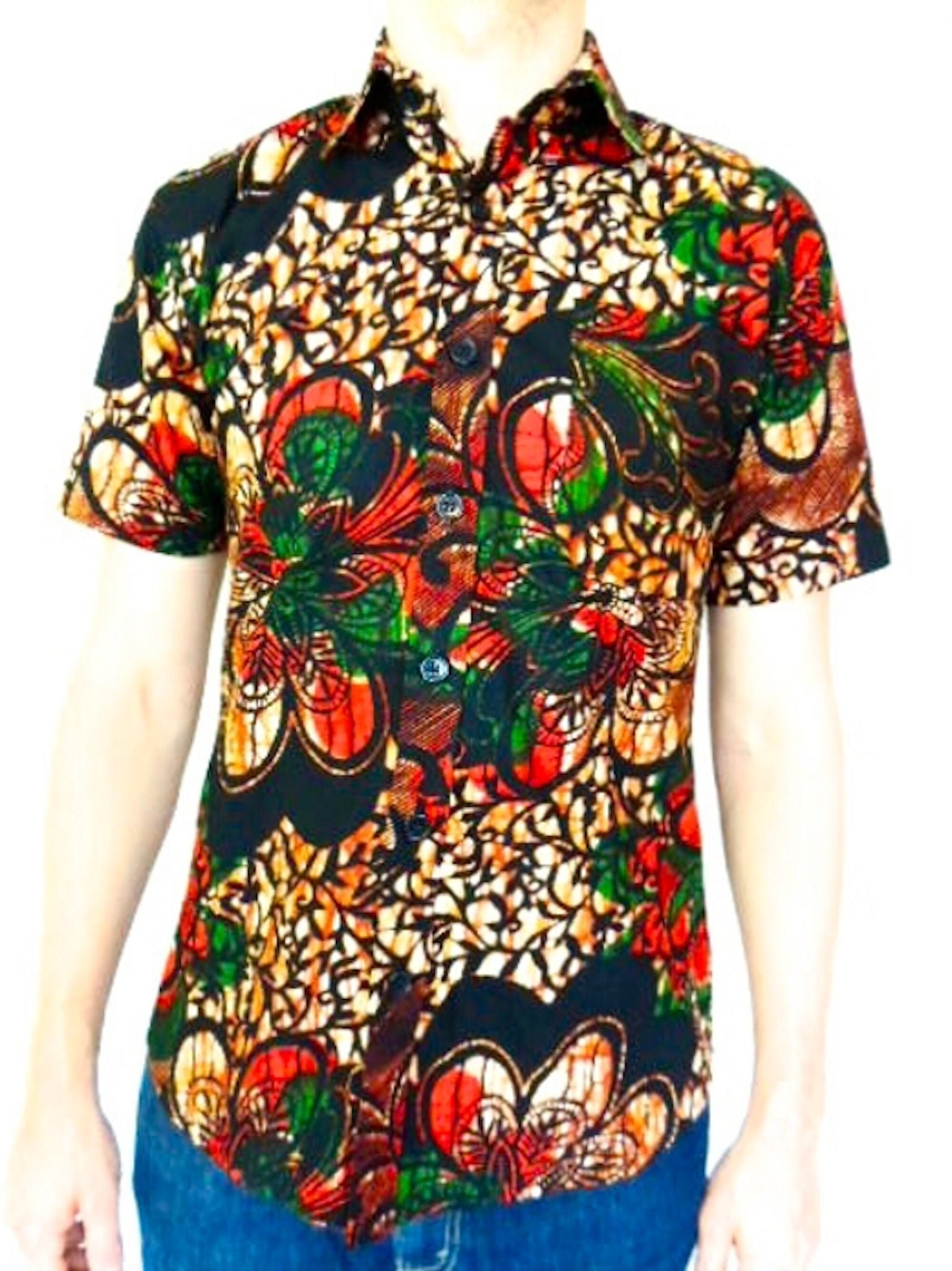 Men African Mens Shirts African Style 