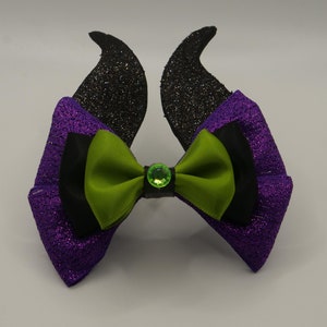 Lazo boutique inspirado en el hada malvada Maléfica