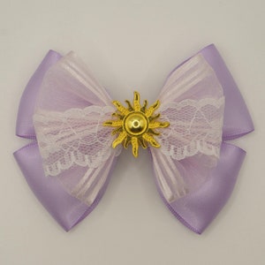 Rapunzel Inspired Boutique Bow