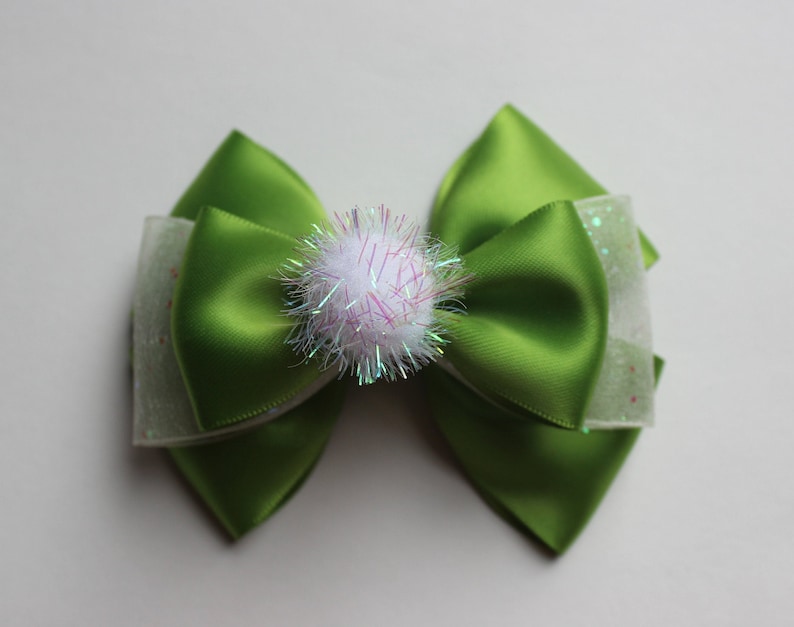 Tinker Bell Inspired Boutique Bow image 1