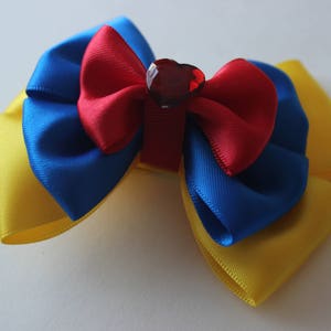 Snow White Inspired Bow