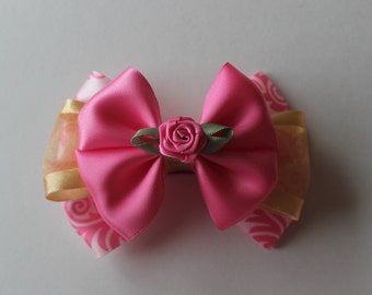 Sleeping Beauty Aurora Inspired Bow