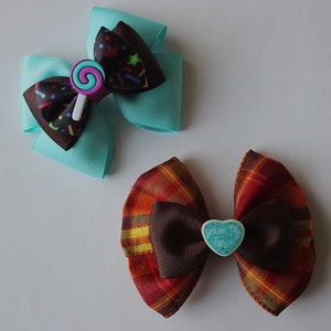 Video Game Wreck It Ralph & Vanellope Inspired Bow Set!