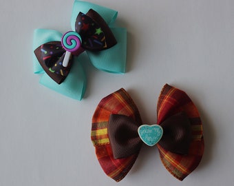 Video Game Wreck It Ralph & Vanellope Inspired Bow Set!