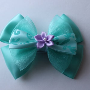Mermaid Ariel Lagoon Inspired Bow