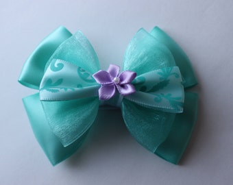 Mermaid Ariel Lagoon Inspired Bow