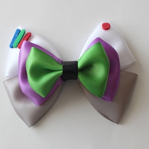 Toy Space Ranger Buzz Lightyear Inspired Bow