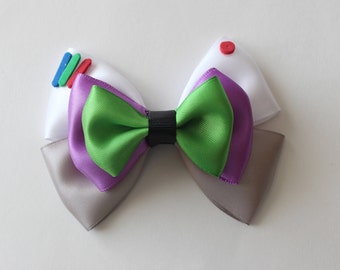 Toy Space Ranger Buzz Lightyear Inspired Bow