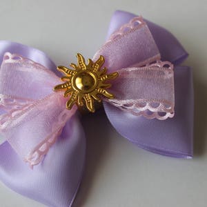 Rapunzel Inspired Boutique Bow