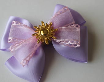 Rapunzel Inspired Boutique Bow